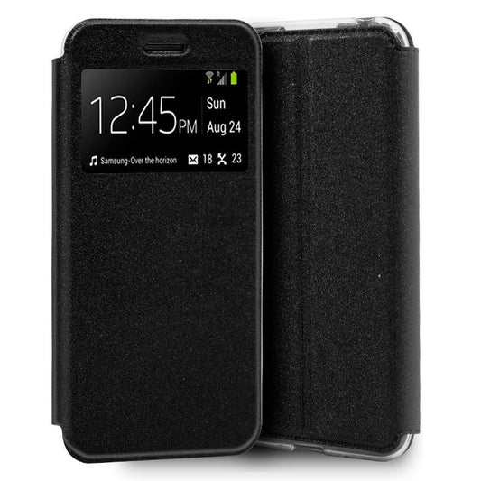 Funda COOL Flip Cover para ZTE Blade A31 Lite / A3 (2019) Liso Negro