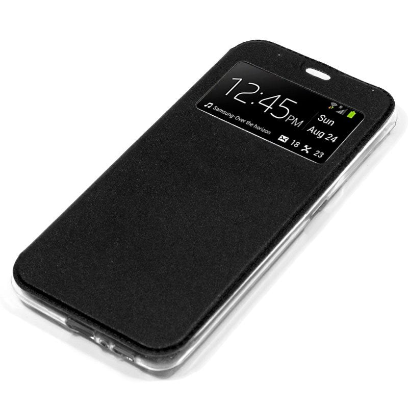 Funda COOL Flip Cover para ZTE Blade A31 Lite / A3 (2019) Liso Negro