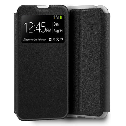 Funda COOL Flip Cover para ZTE Blade A5 2020 Negro