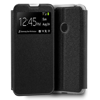 Funda COOL Flip Cover para ZTE Blade A7 2020 Negro