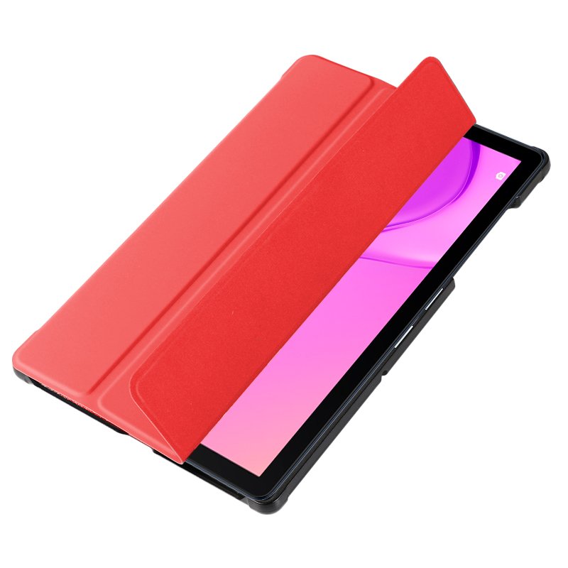 Funda COOL para Huawei Matepad T10s Polipiel Liso Rojo 10.1 pulg