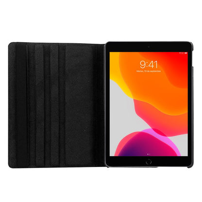 Funda COOL para iPad (2019 / 2020 / 2021) 10,2 pulg Giratoria Polipiel Negro