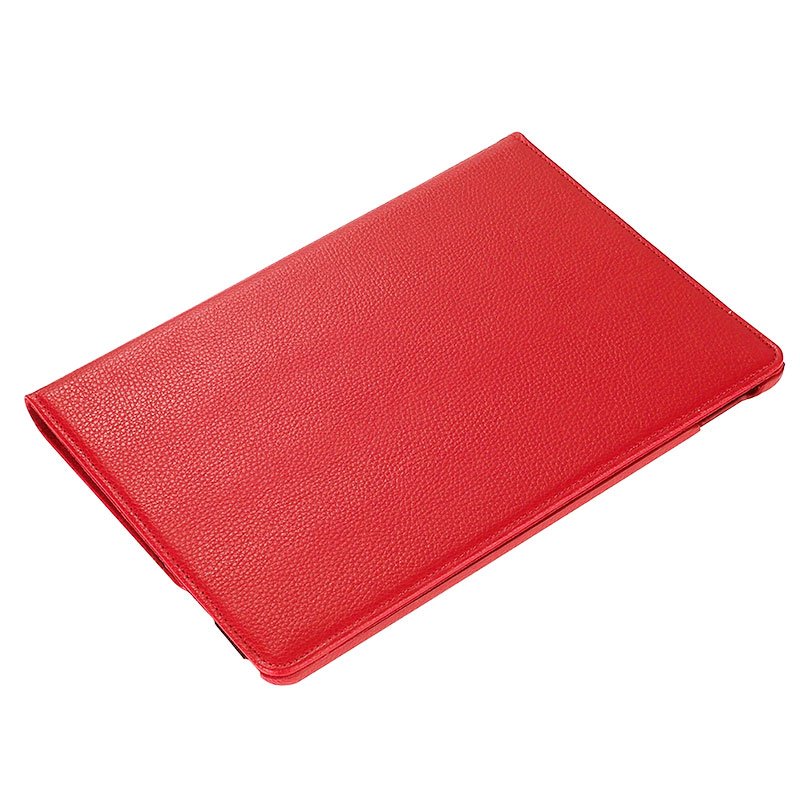 Funda COOL para iPad (2019 / 2020 / 2021) 10,2 pulg Giratoria Polipiel Rojo