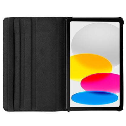 Funda COOL para iPad (2022 / 2024) 10.9 Pulg (10 Gen.) Giratoria Polipiel Negro