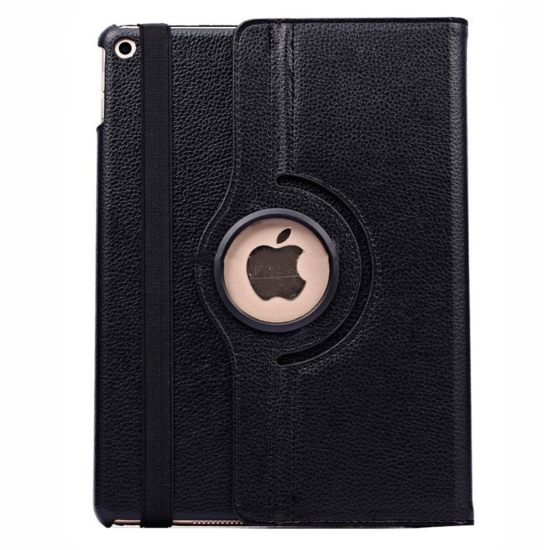 Funda COOL para iPad Air / Air 2 / Pro 9.7 / iPad 2017 / iPad 2018 9.7 pulg Giratoria Polipiel Negro