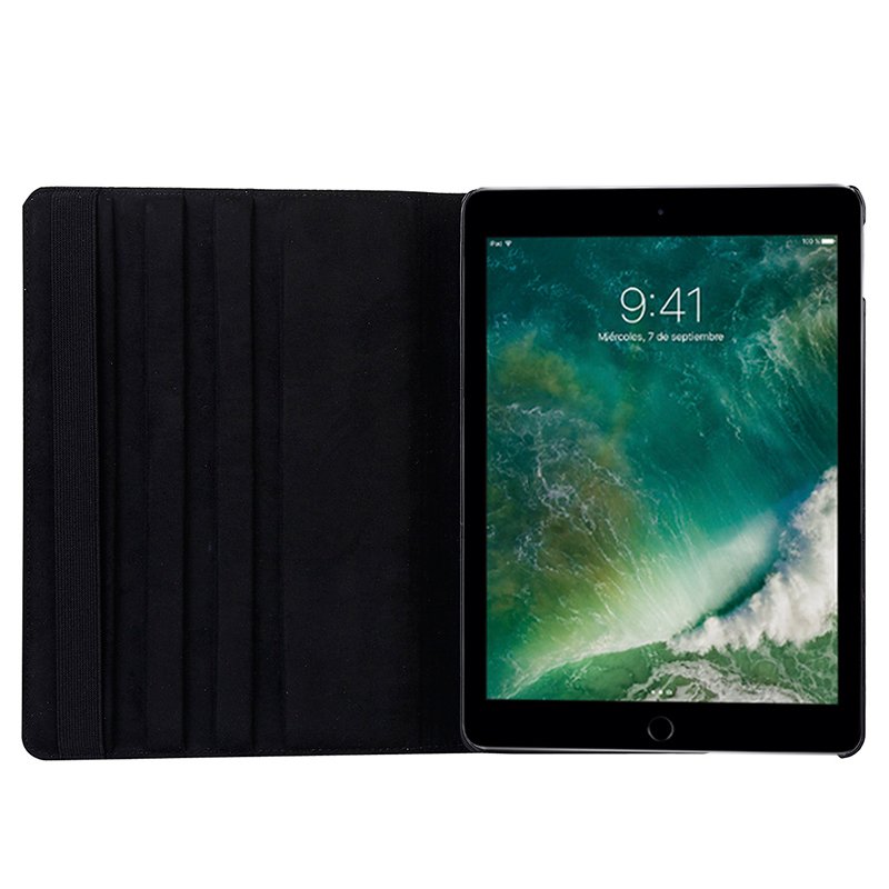 Funda COOL para iPad Pro 10.5 / iPad Air 2019 10.5 Giratoria Polipiel Negro