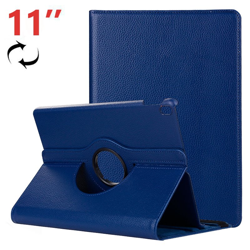 Funda COOL para iPad Pro 11 (2018) Giratoria Polipiel Azul