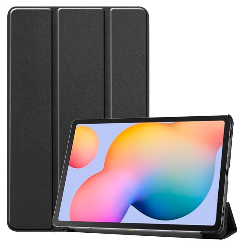 Funda COOL para Samsung Galaxy Tab S6 Lite / S6 Lite 2022 / 2024 (P610 / P615 / P619) Polipiel Negro 10.4 pulg