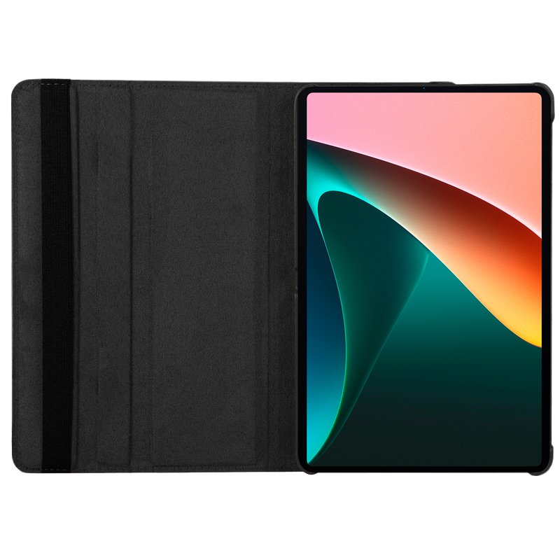 Funda COOL para Xiaomi Pad 5 / Pad 5 Pro Polipiel Liso Negro 11 pulg