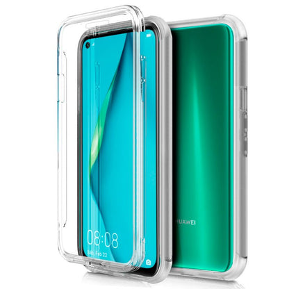 Funda COOL Silicona 3D para Huawei P40 Lite (Transparente Frontal + Trasera)