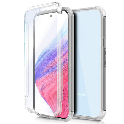 Funda COOL Silicona 3D para Samsung A536 Galaxy A53 5G (Transparente Frontal + Trasera)