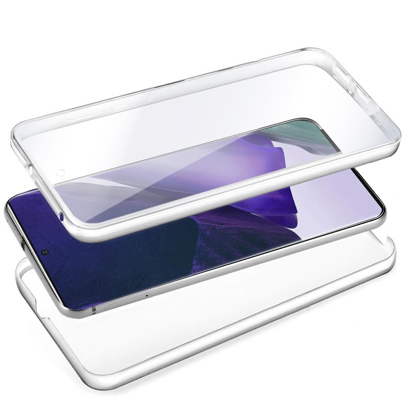 Funda COOL Silicona 3D para Samsung N985 Galaxy Note 20 Ultra (Transparente Frontal + Trasera)