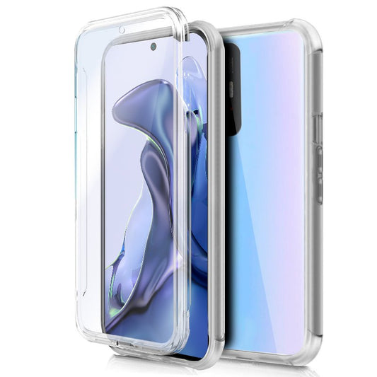 Funda COOL Silicona 3D para Xiaomi 11T / 11T Pro (Transparente Frontal + Trasera)