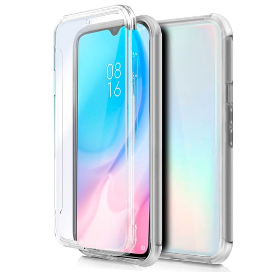 Funda COOL Silicona 3D para Xiaomi Mi 9 Lite (Transparente Frontal + Trasera)