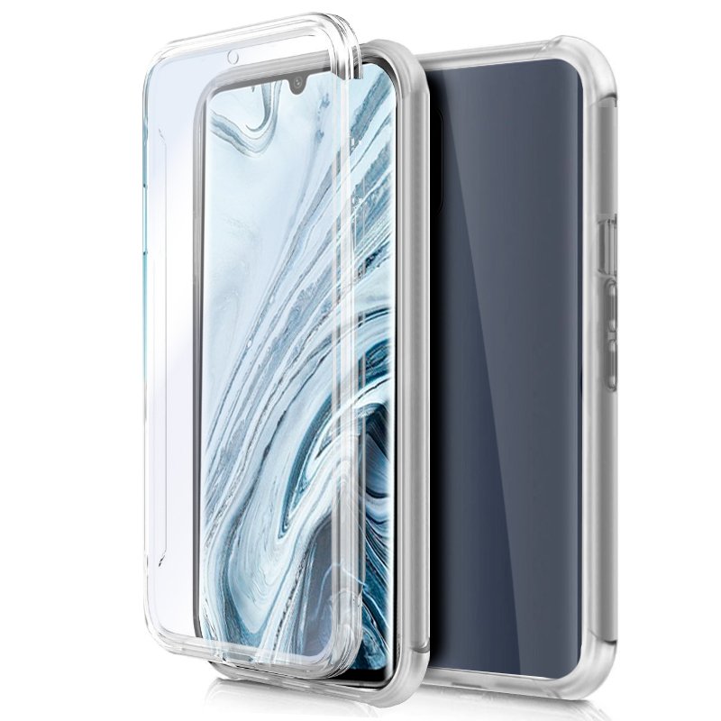 Funda COOL Silicona 3D para Xiaomi Mi Note 10 / Mi Note 10 Pro (Transparente Frontal + Trasera)