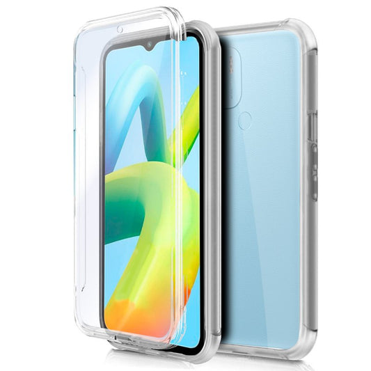 Funda COOL Silicona 3D para Xiaomi Redmi A1 / A2 (Transparente Frontal + Trasera)