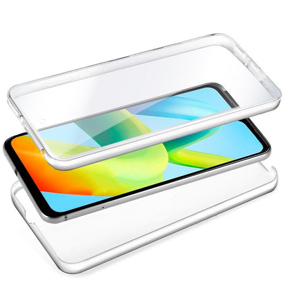 Funda COOL Silicona 3D para Xiaomi Redmi A1 / A2 (Transparente Frontal + Trasera)