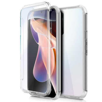 Funda COOL Silicona 3D para Xiaomi Redmi Note 11 Pro / Note 11 Pro 5G / Note 12 Pro 4G (Transparente Frontal + Trasera)