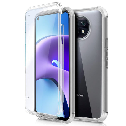 Funda COOL Silicona 3D para Xiaomi Redmi Note 9T (Transparente Frontal + Trasera)