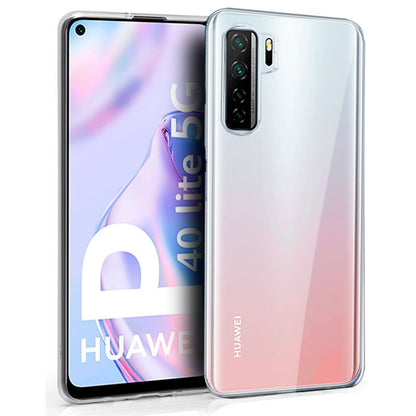 Funda COOL Silicona para Huawei P40 Lite 5G (Transparente)