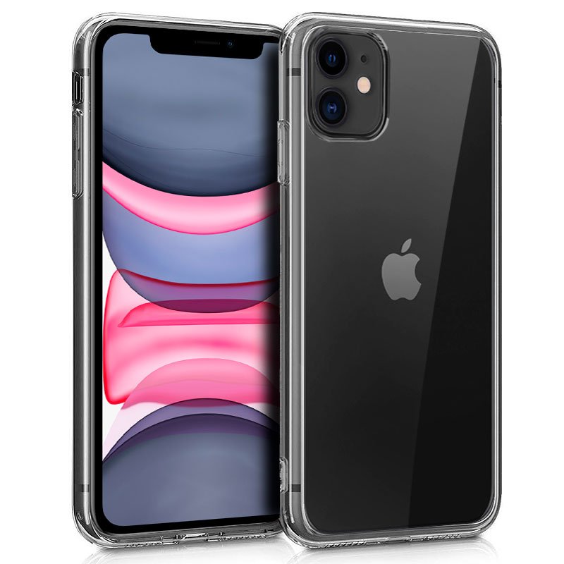 Funda COOL Silicona para iPhone 11 (Transparente)