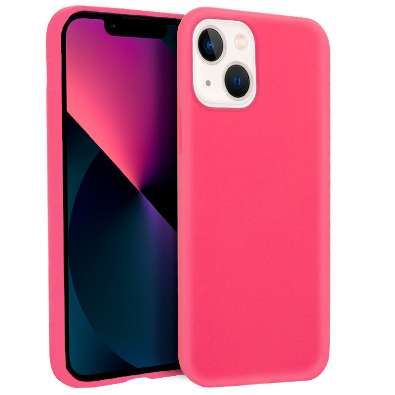 Funda COOL Silicona para iPhone 13 mini (Rosa)