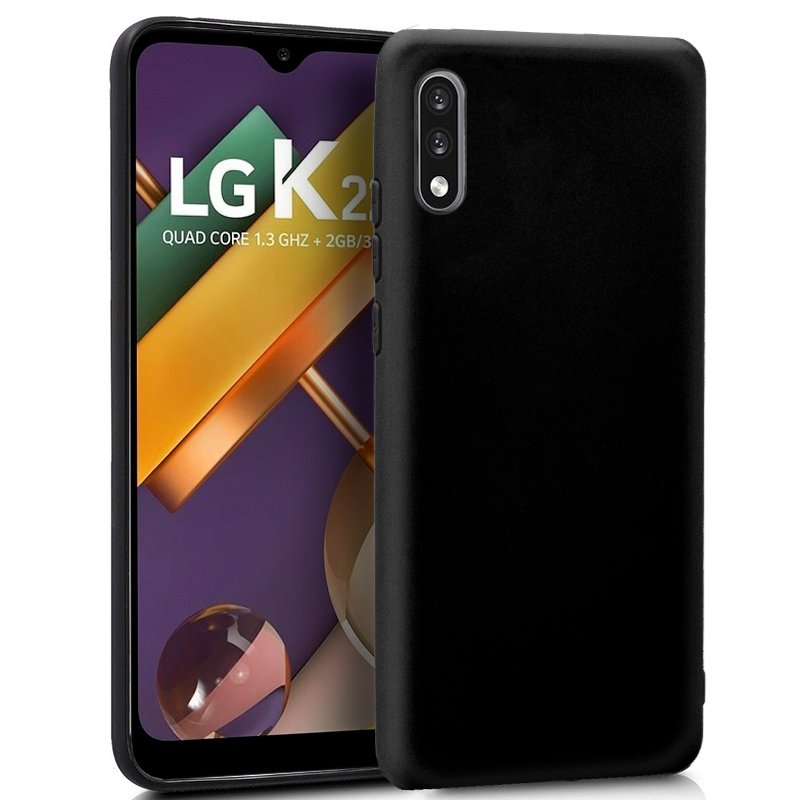 Funda COOL Silicona para LG K22 (Negro)