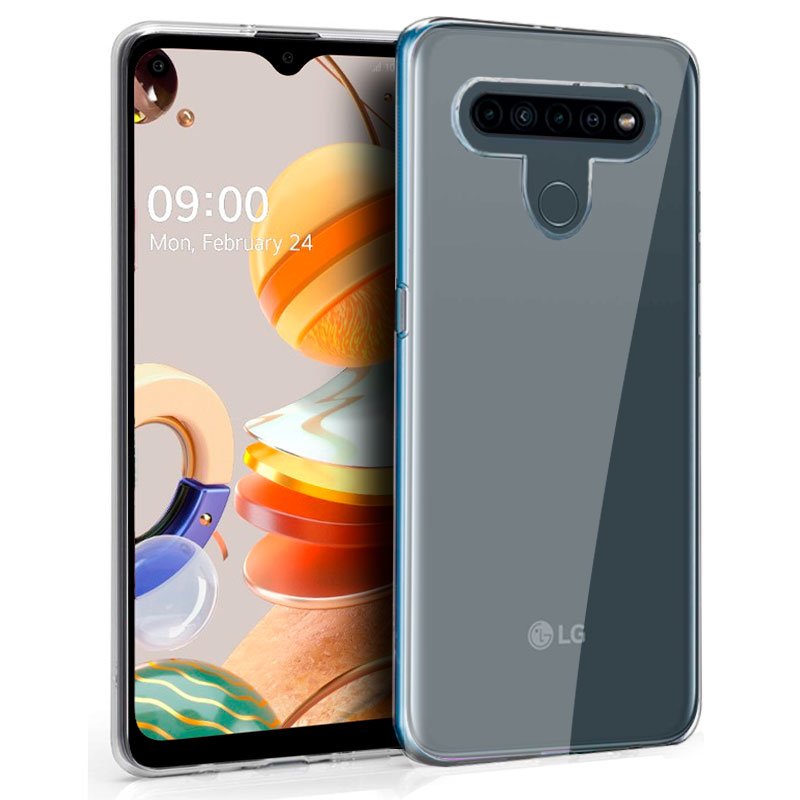 Funda COOL Silicona para LG K41s / K51s (Transparente)