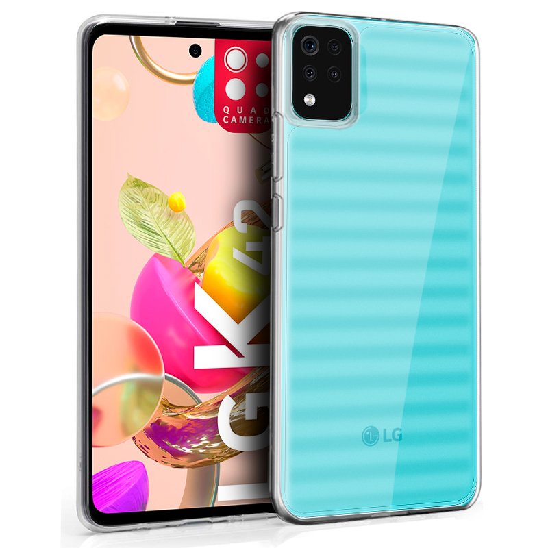 Funda COOL Silicona para LG K42 / K52 (Transparente)