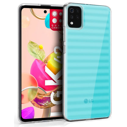 Funda COOL Silicona para LG K42 / K52 (Transparente)