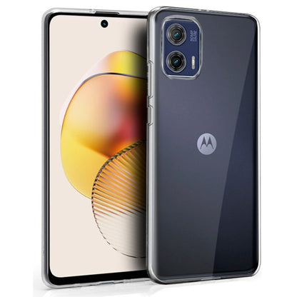 Funda COOL Silicona para Motorola Moto G73 5G (Transparente)