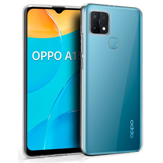 Funda COOL Silicona para Oppo A15 / A15s (Transparente)