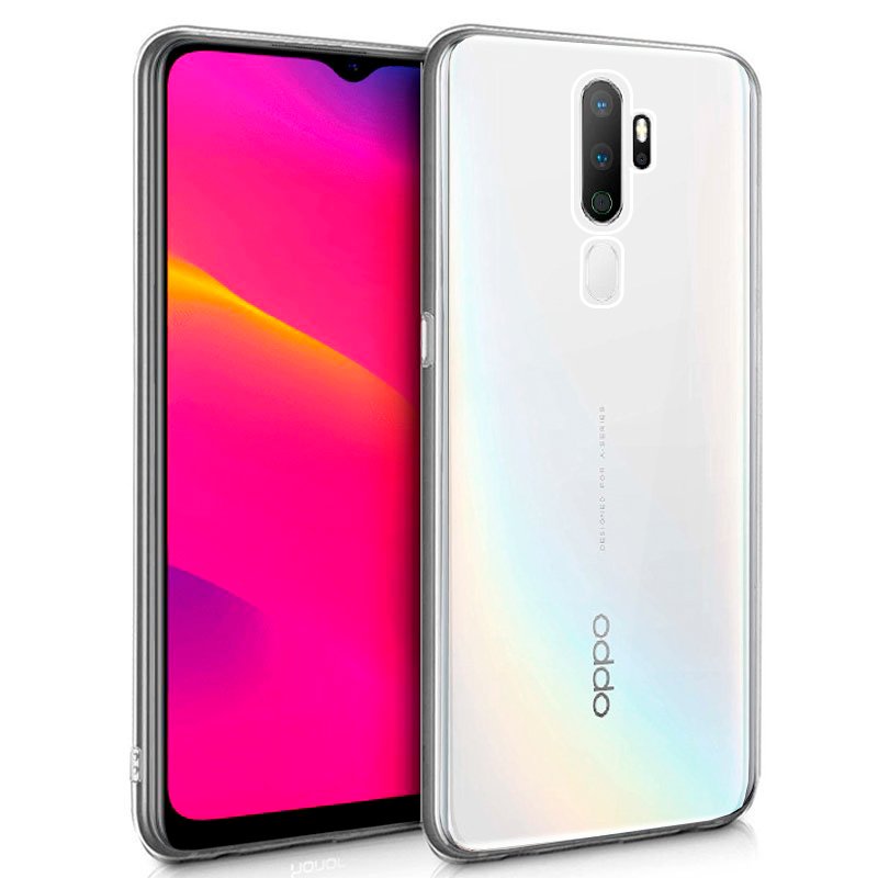 Funda COOL Silicona para Oppo A5 (2020) / A9 (2020) Transparente