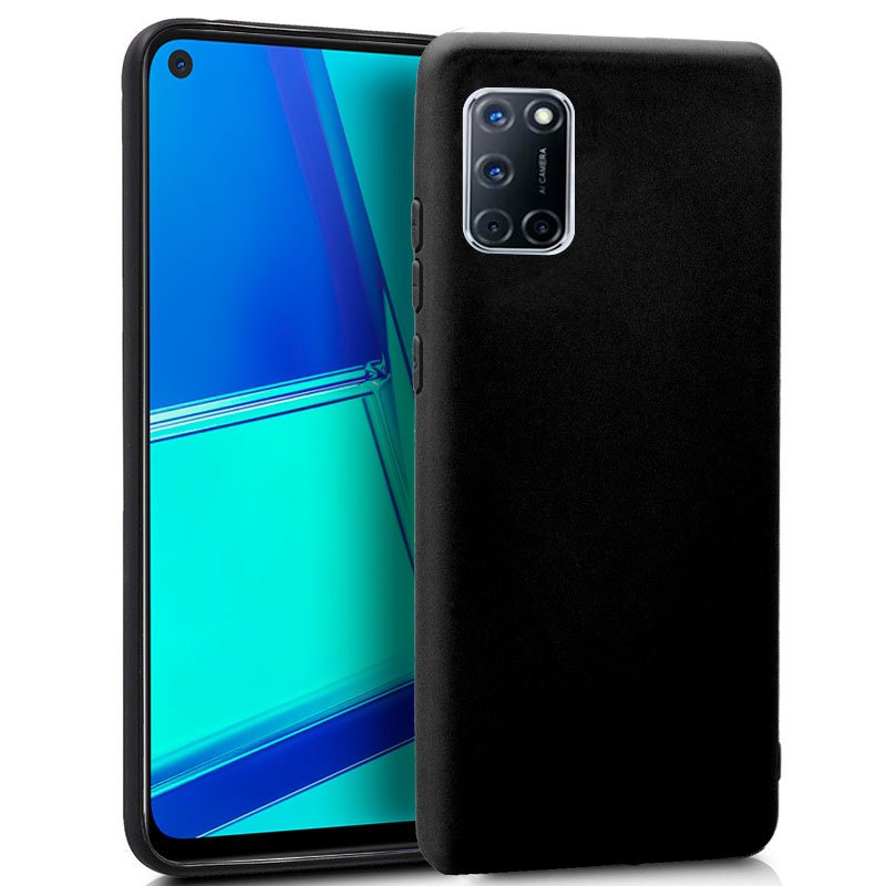 Funda COOL Silicona para Oppo A52 / A72 / A92 (Negro)