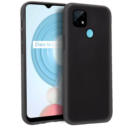 Funda COOL Silicona para Realme C21 (Negro)