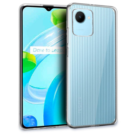 Funda COOL Silicona para Realme C30 / Narzo 50i Prime (Transparente)