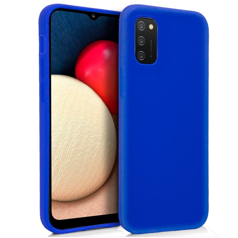 Funda COOL Silicona para Samsung A025 Galaxy A02s (Azul)