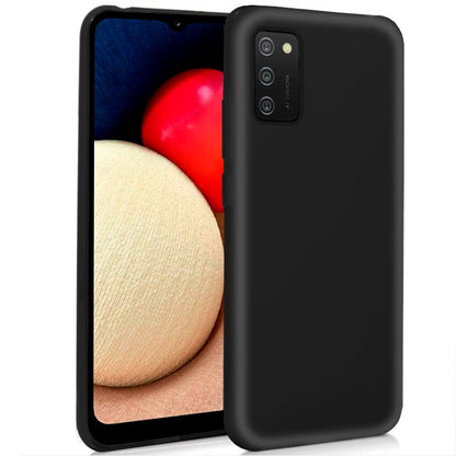 Funda COOL Silicona para Samsung A025 Galaxy A02s (Negro)