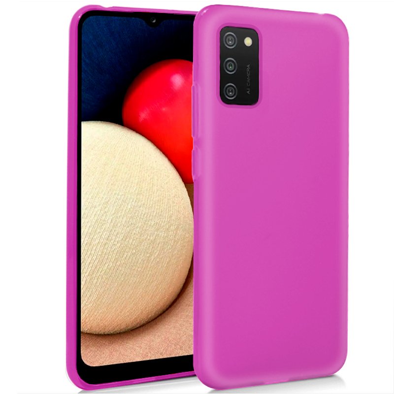 Funda COOL Silicona para Samsung A025 Galaxy A02s (Rosa)