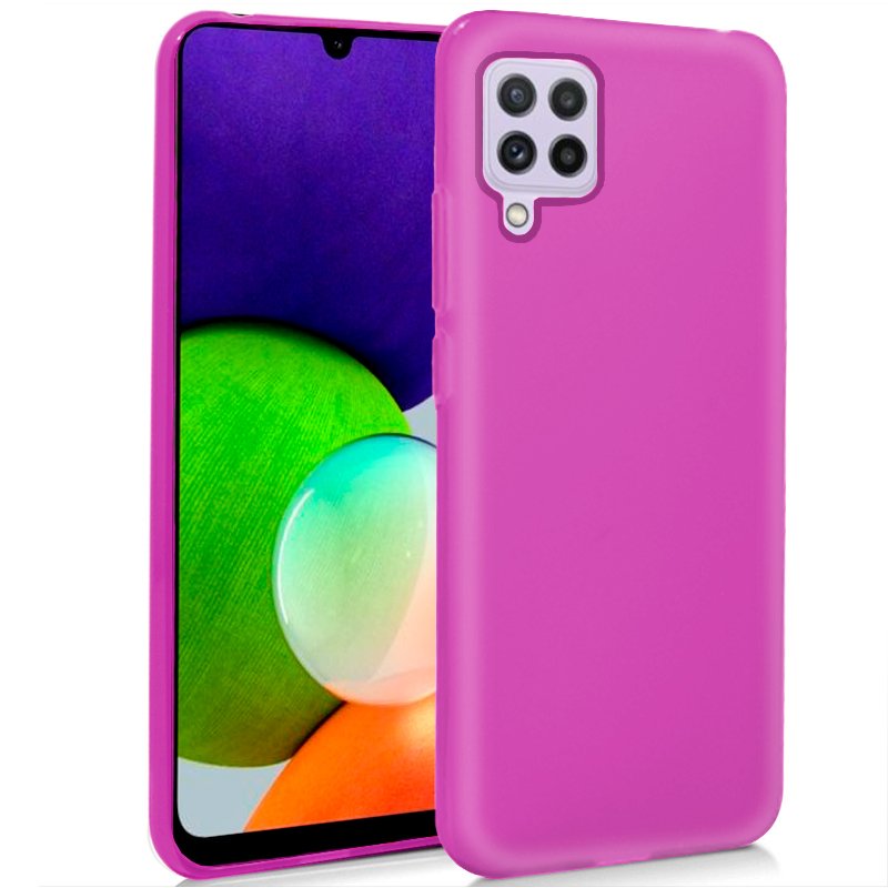 Funda COOL Silicona para Samsung A225 Galaxy A22 4G (Rosa)