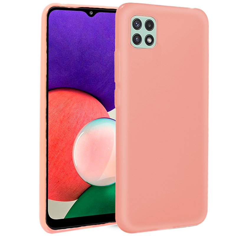 Funda COOL Silicona para Samsung A226 Galaxy A22 5G (Rosa)