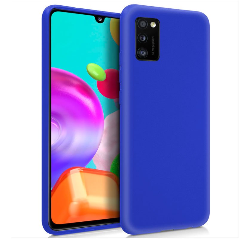 Funda COOL Silicona para Samsung A415 Galaxy A41 (Azul)