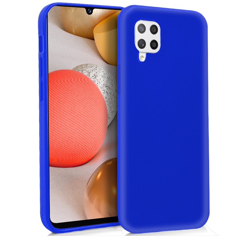 Funda COOL Silicona para Samsung A426 Galaxy A42 5G (Azul)