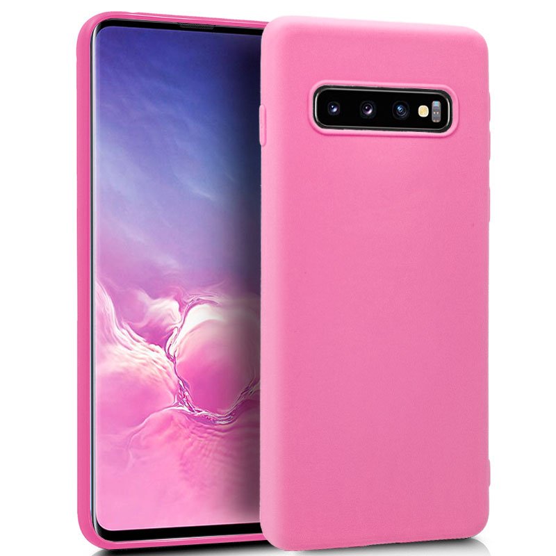 Funda COOL Silicona para Samsung G973 Galaxy S10 (Rosa)