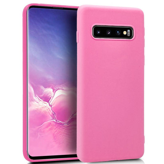 Funda COOL Silicona para Samsung G973 Galaxy S10 (Rosa)