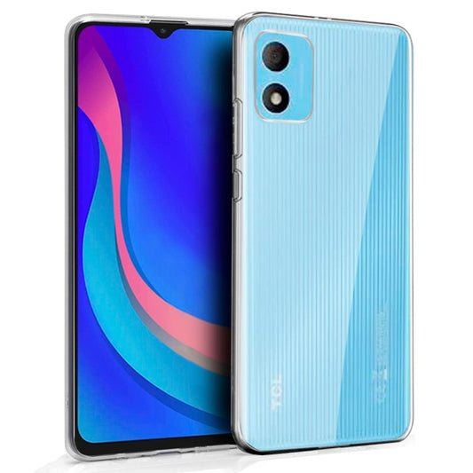 Funda COOL Silicona para TCL 305i (Transparente)