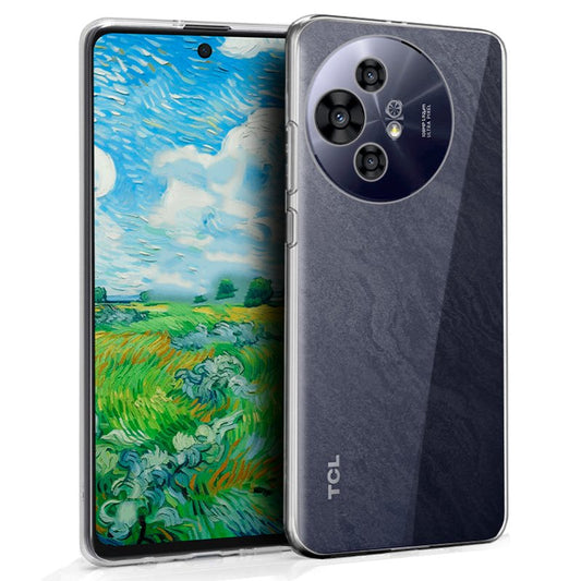 Funda COOL Silicona para TCL 50 Nxtpaper 5G / 50 Pro Nxtpaper 5G (Transparente)