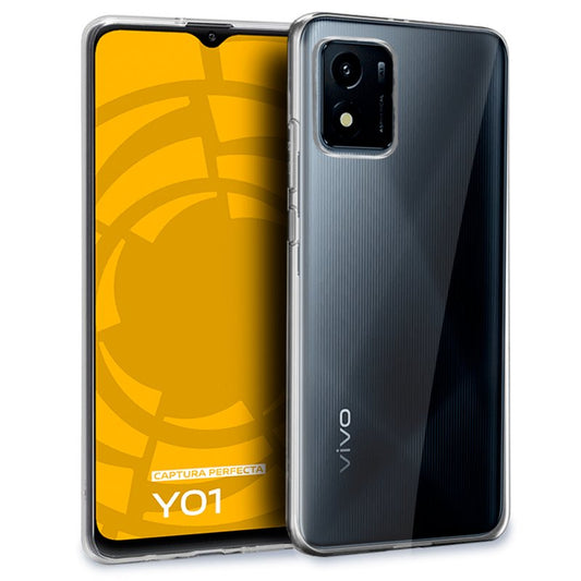 Funda COOL Silicona para Vivo Y01 (Transparente)