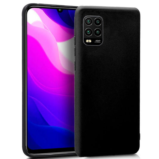 Funda COOL Silicona para Xiaomi Mi 10 Lite (Negro)