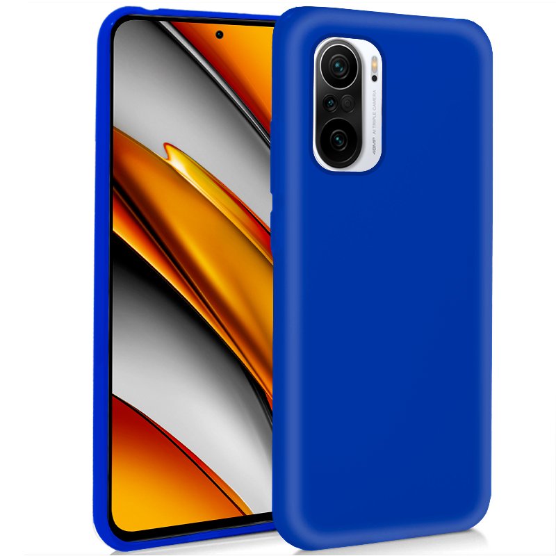 Funda COOL Silicona para Xiaomi Mi 11i / Pocophone F3 (Azul)